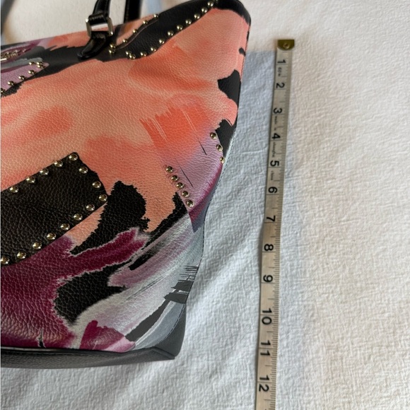 DNKY Pink and Black Artistic Tote Bag with Abstract Design, Artsy, Art 2 Wear - Picture 6 of 13